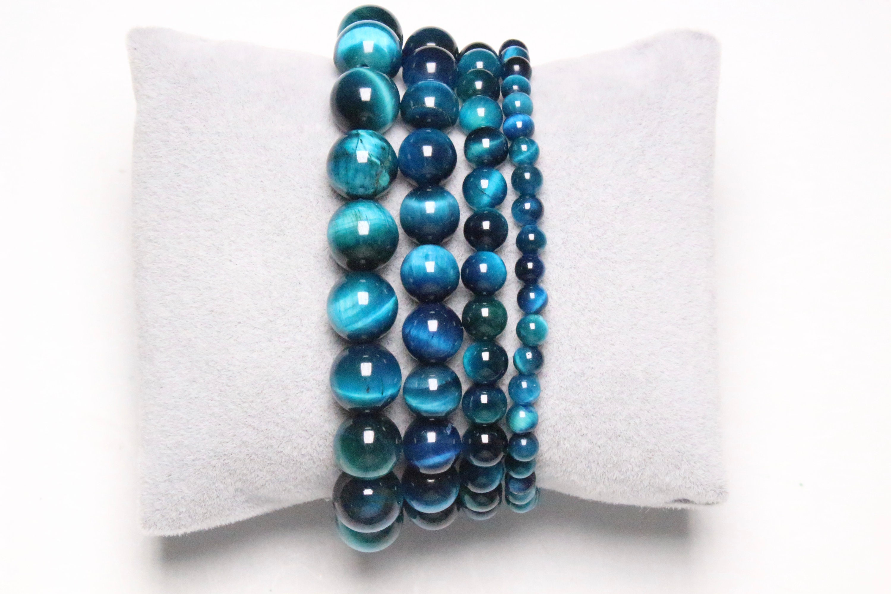 4/6/8/10/12mm Natural Stone Beads Tiger Eye Turquoise Beads For