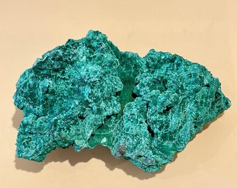 Rare Malachite Specimen 30-200g Natural Rough Stone, Fibrous Velvet Malachite Crystal
