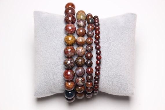 Bracelet homme Perles semi précieuses, tailles 8 cm, dimension 18