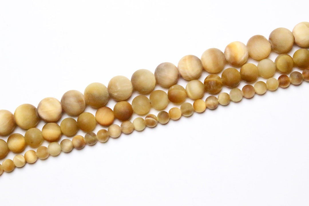 Bracciale Occhio Di Tigre Naturale – Sfere 4mm – Filo Elastico – Giallo Marrone – Fatto A Mano