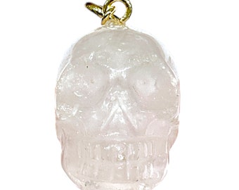 Rock Crystal Skull Pendant