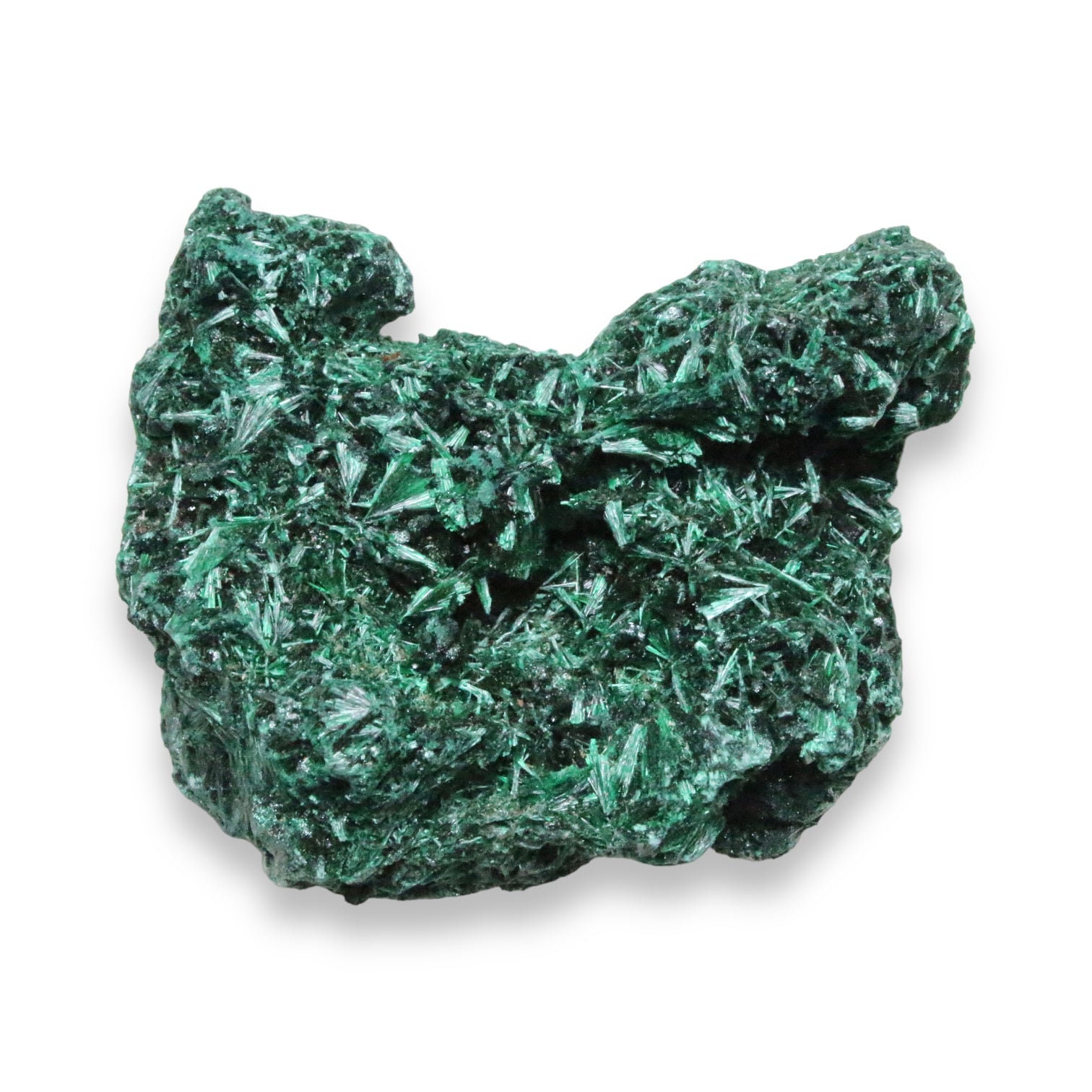 Raw fibrous Malachite stone from Congo by the kg