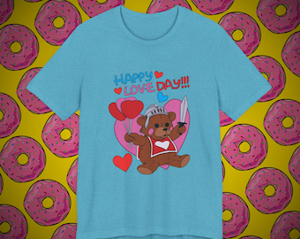 Happy Love Day - Unisex Jersey Short Sleeve Tee