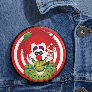 Laughing In The Dark - Custom Pin Buttons