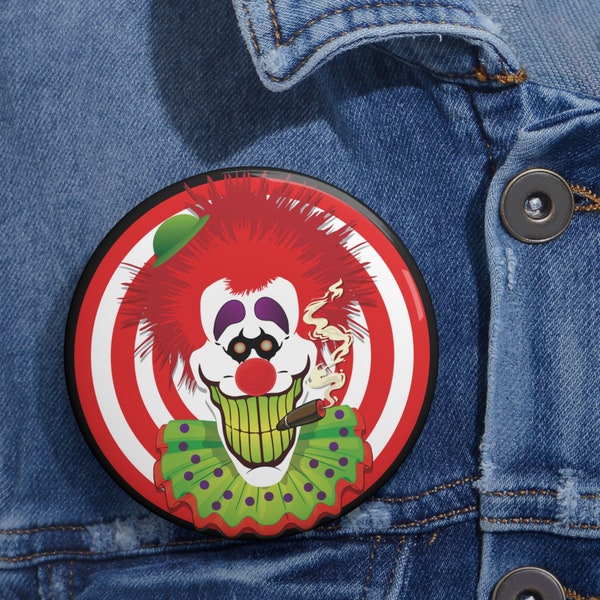 Laughing In The Dark - Custom Pin Buttons