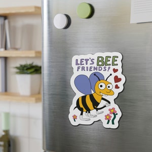 Let&#39;s Bee Friends - Kiss-Cut Magnets
