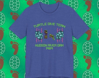 Turtle Dive Team  - Unisex Jersey Short Sleeve Tee