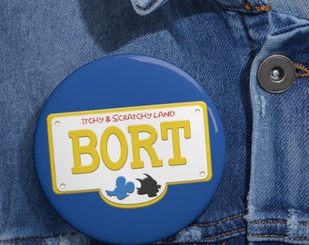 BORT Name Tag Buttons