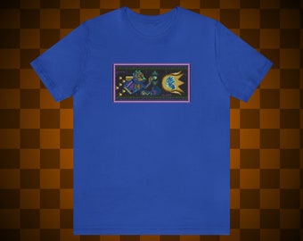 Destiny in 16-Bits - Unisex Jersey Short Sleeve Tee