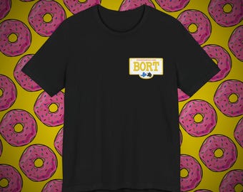 BORT Name Tag - Unisex Jersey Short Sleeve Tee
