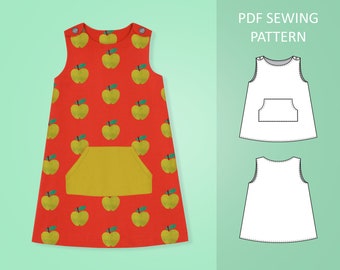 Pdf Dress Pattern - Etsy