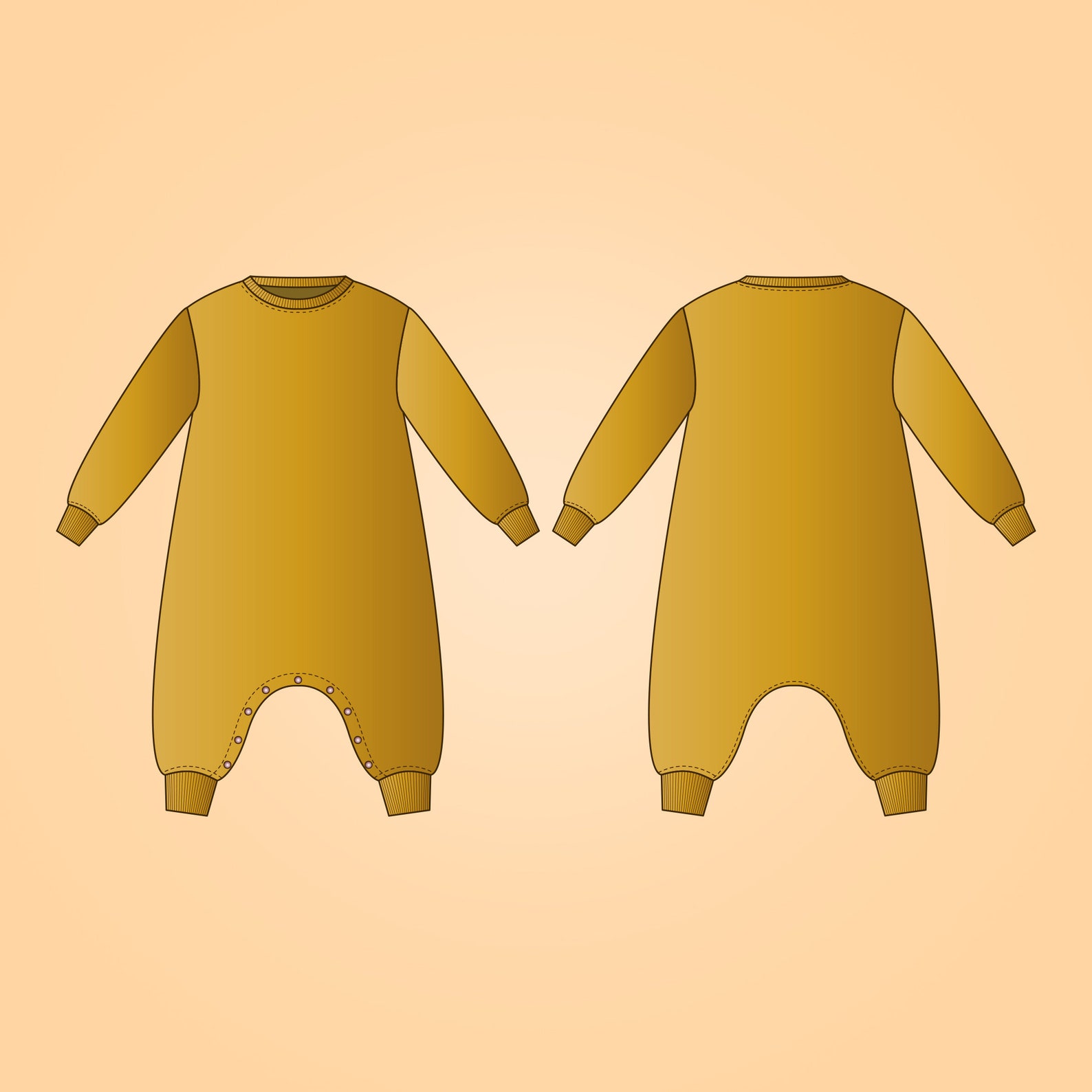 Harem Romper Sewing Pattern PDF for Babies Toddlers and Kids Etsy