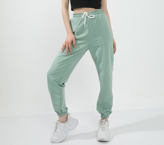 Cotton Women Basic Knitted Jogger 