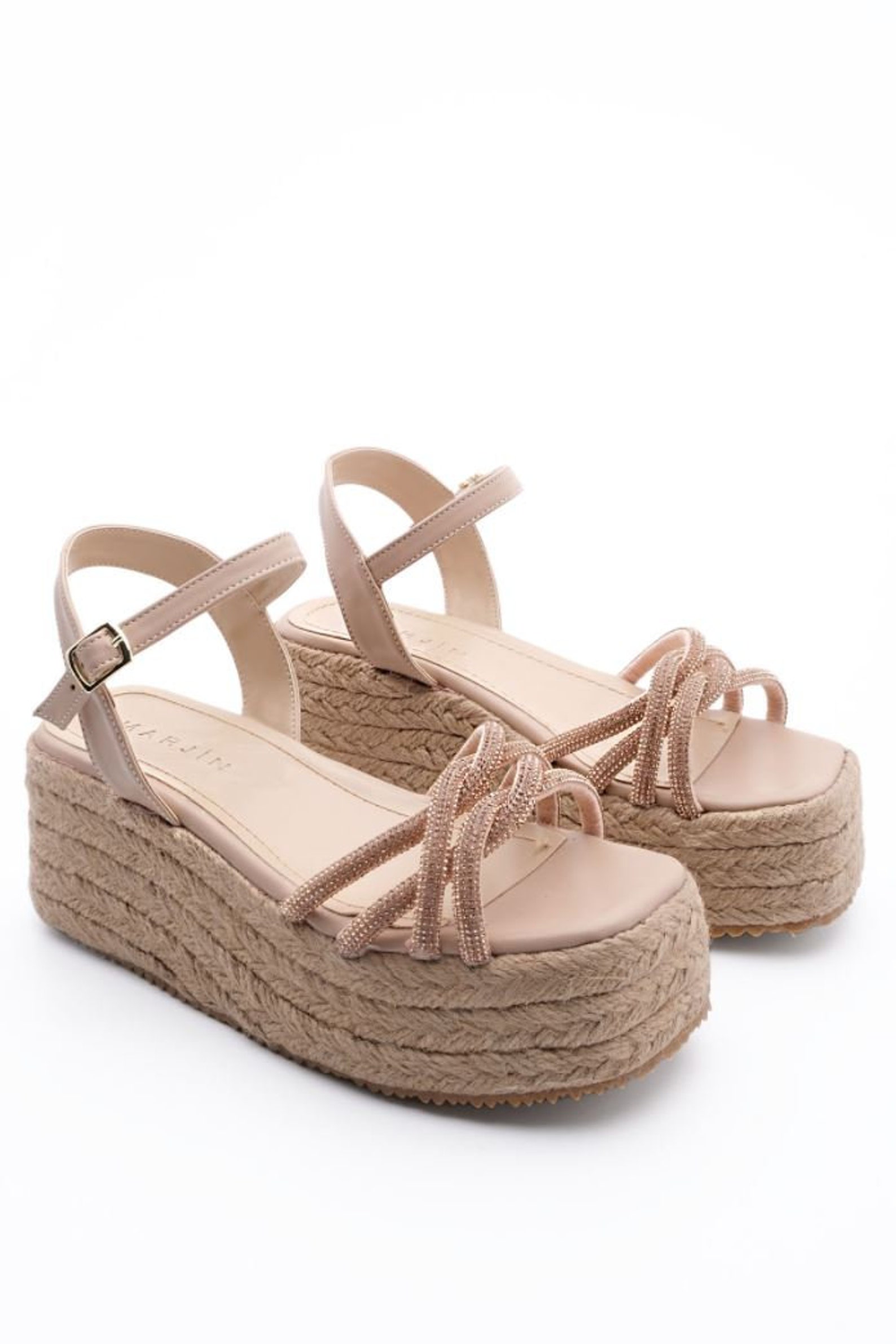 Women's Straw Weave Platform Sandals Minimalist Sandals Etsy UK