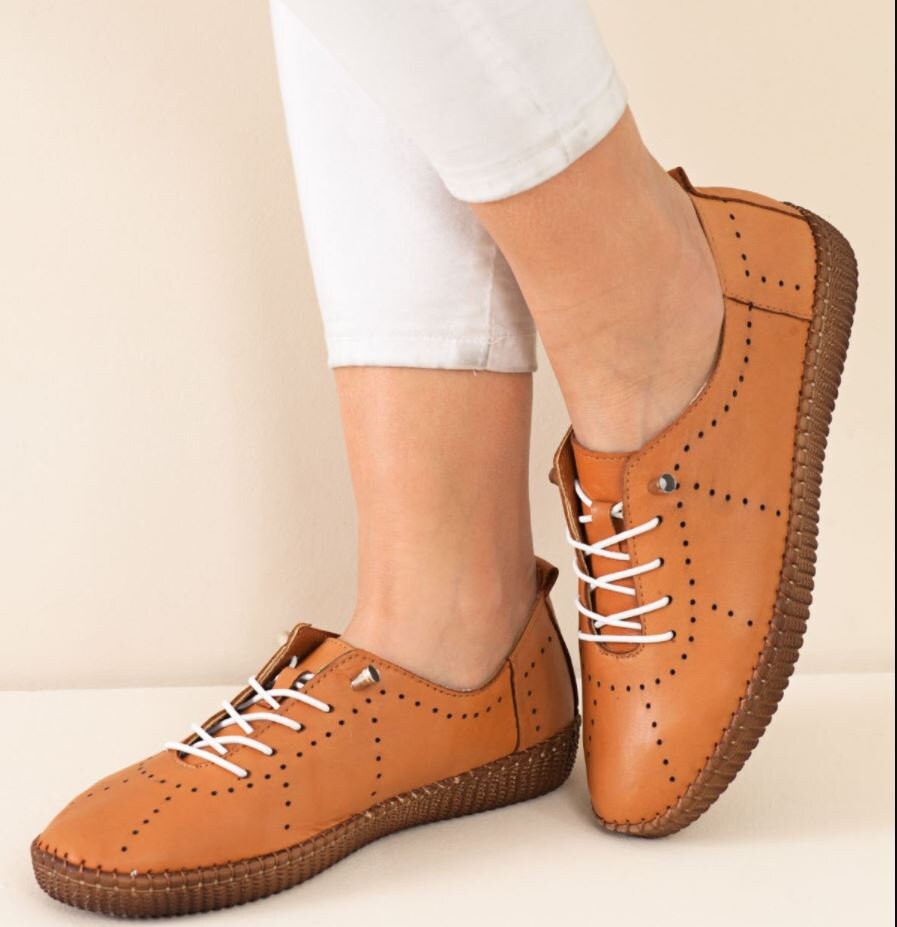 100 Genuine Leather Daily Women's Shoes Womens Leather Etsy