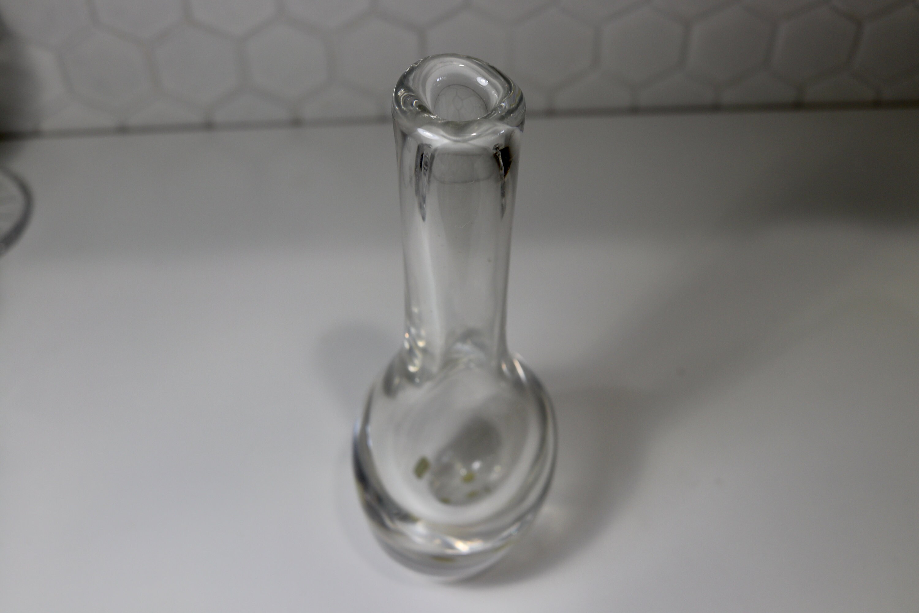 Vintage Waterford Crystal Glass Candlestick Vase. Crystal Etsy