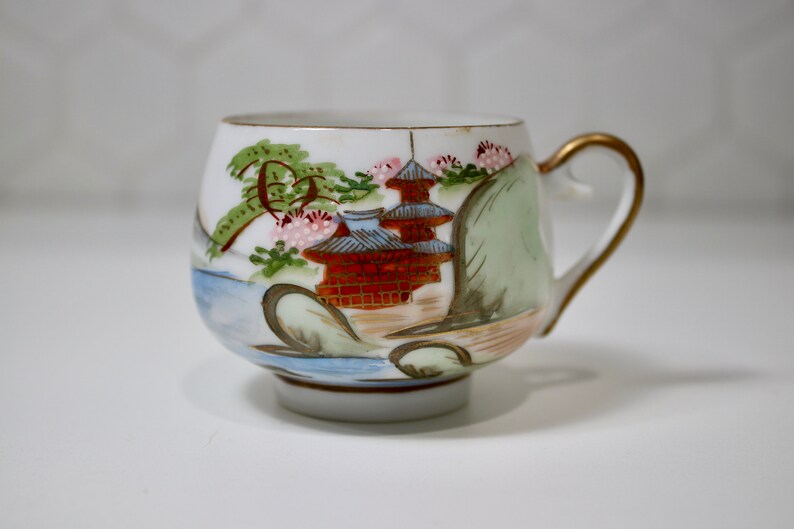 Vintage Fine China Teapot Made in Japan. Vintage Teapot. Antique Teapot