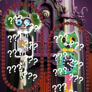Commission me - Custom Kit Cat Klock Custom Clock Original Art Hand Painted  One of a kind!
