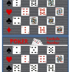ポーカー チケット | 150 枚のユニークなチケット PDF | ポーカー ビンゴ チケット | ユニークな配当 | ハウジー チケット | リアル チケット | 新しいゲーム | 印刷可能