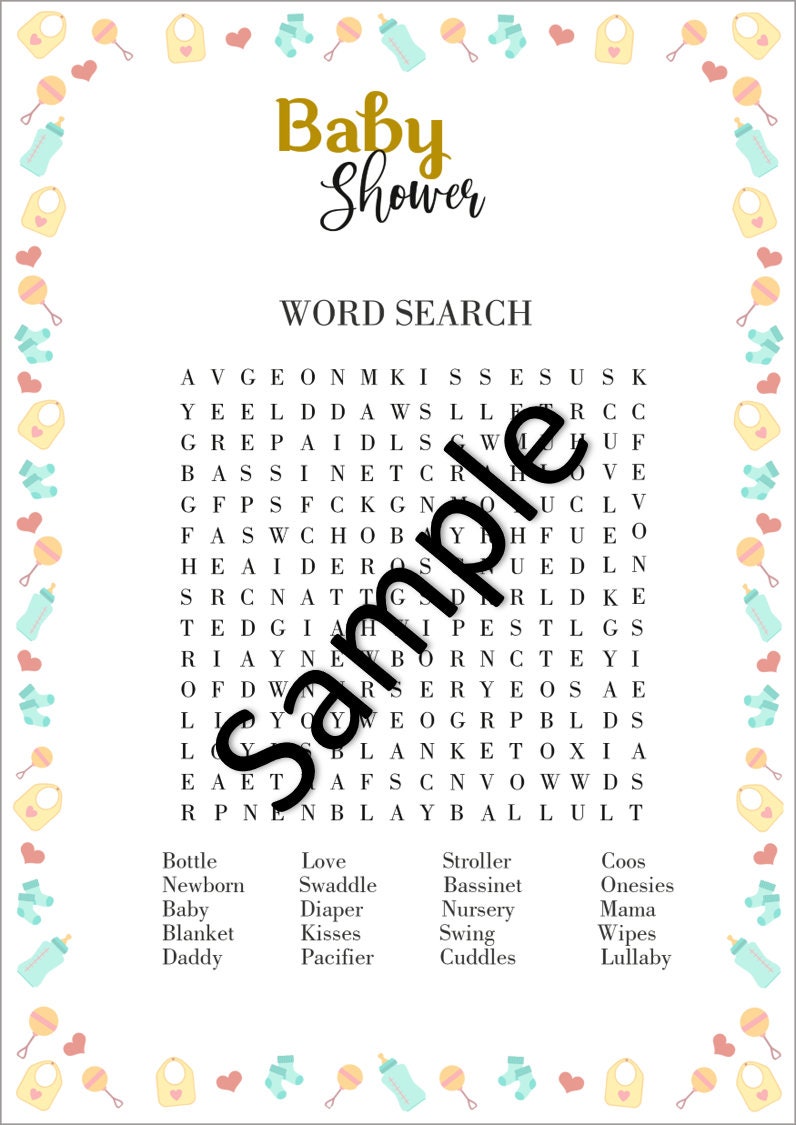 150-Piece Baby Shower Games Set - Includes Bingo, Don't Say Baby, Price Is Right & More For 25 Guests - View #11