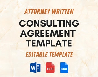 Sjabloon overeenkomst professioneel advies: geschreven advocaat (pdf en Word)