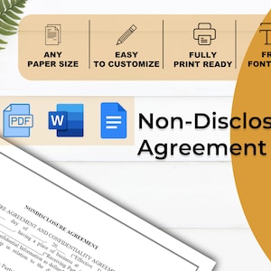 Non-Disclosure Agreement | NDA | Confidentiality | Confidential Disclosure | Proprietary Information Agreement | Secrecy Agreement