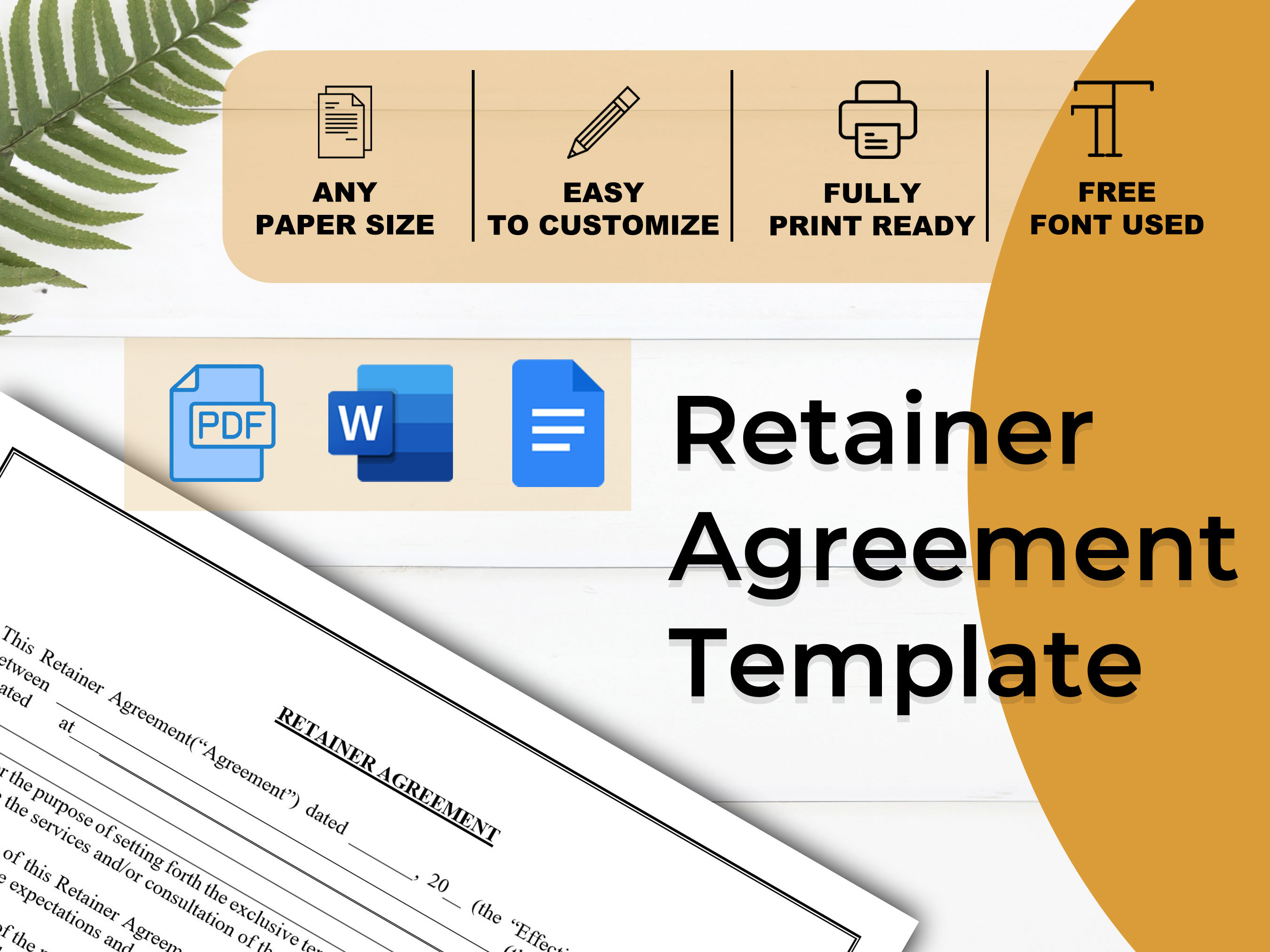 Image 3 for Design Retainer Agreement Templates