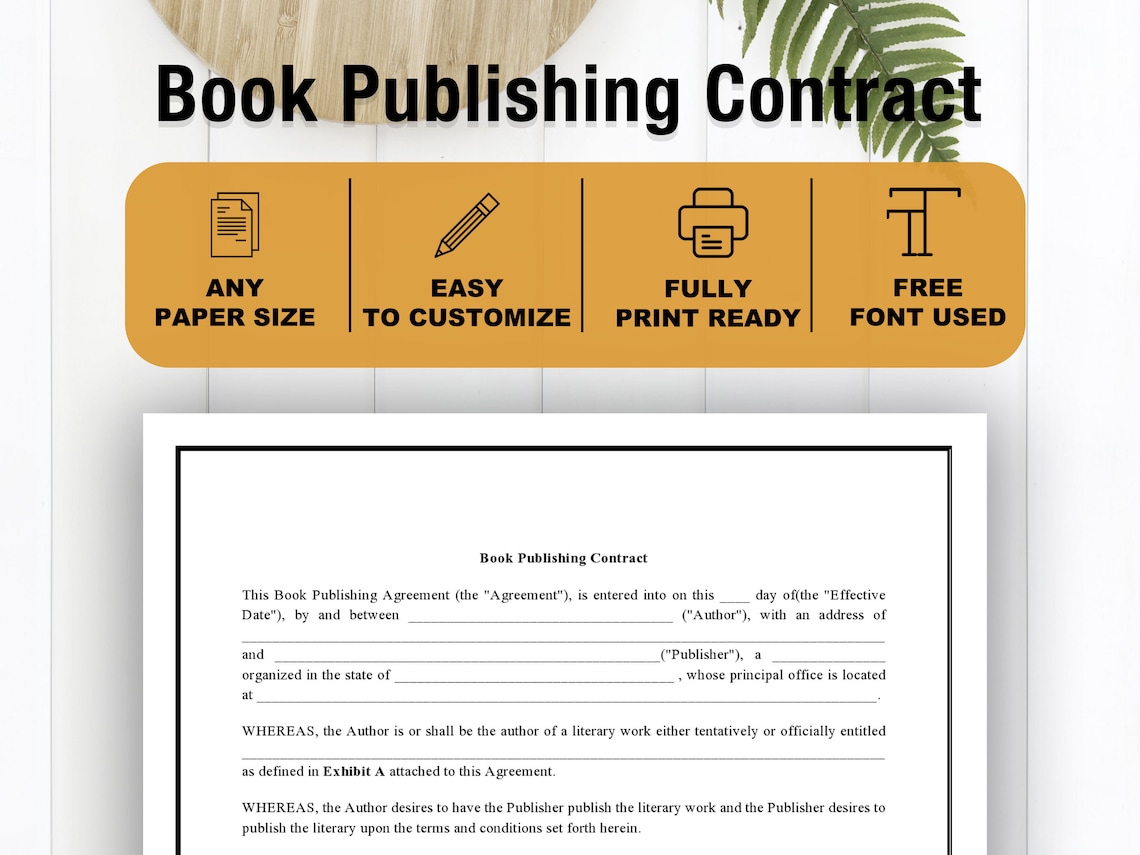 book-publishing-contract-template-editable-instant-download-etsy