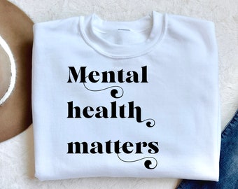 Mental health matters svg file for Cricut and Silhouette cutting machine, November Mental health awareness month