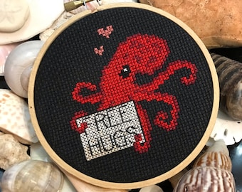 Octopus Cross Stitch Pattern