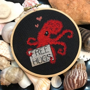 Octopus Cross Stitch Pattern