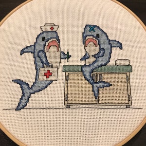 Nurse Shark Cross Stitch Pattern
