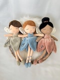 Personalized fairy plush toy | Gift for baby shower, birth, baby party, gender reveal, 1st birthday