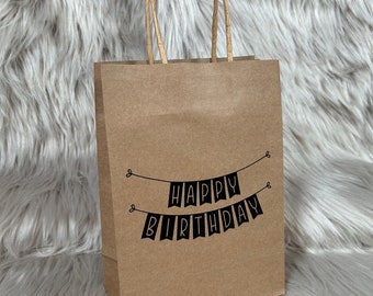 Birthday gift bag