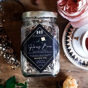 Haus BRÜ Herbal Tea Blend: Daily Wellness Boost