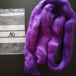laine à feutrer fiche 2 violet