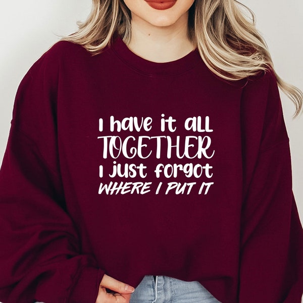 Funny Quote Sweatshirts - Etsy