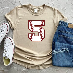 Baseball Numbers Shirt, Baseball Custom Birthday Shirt, Baseball Mom Shirt, Personalized Baseball Tees, Custom Baseball Shirts, Baseball Boy image 7