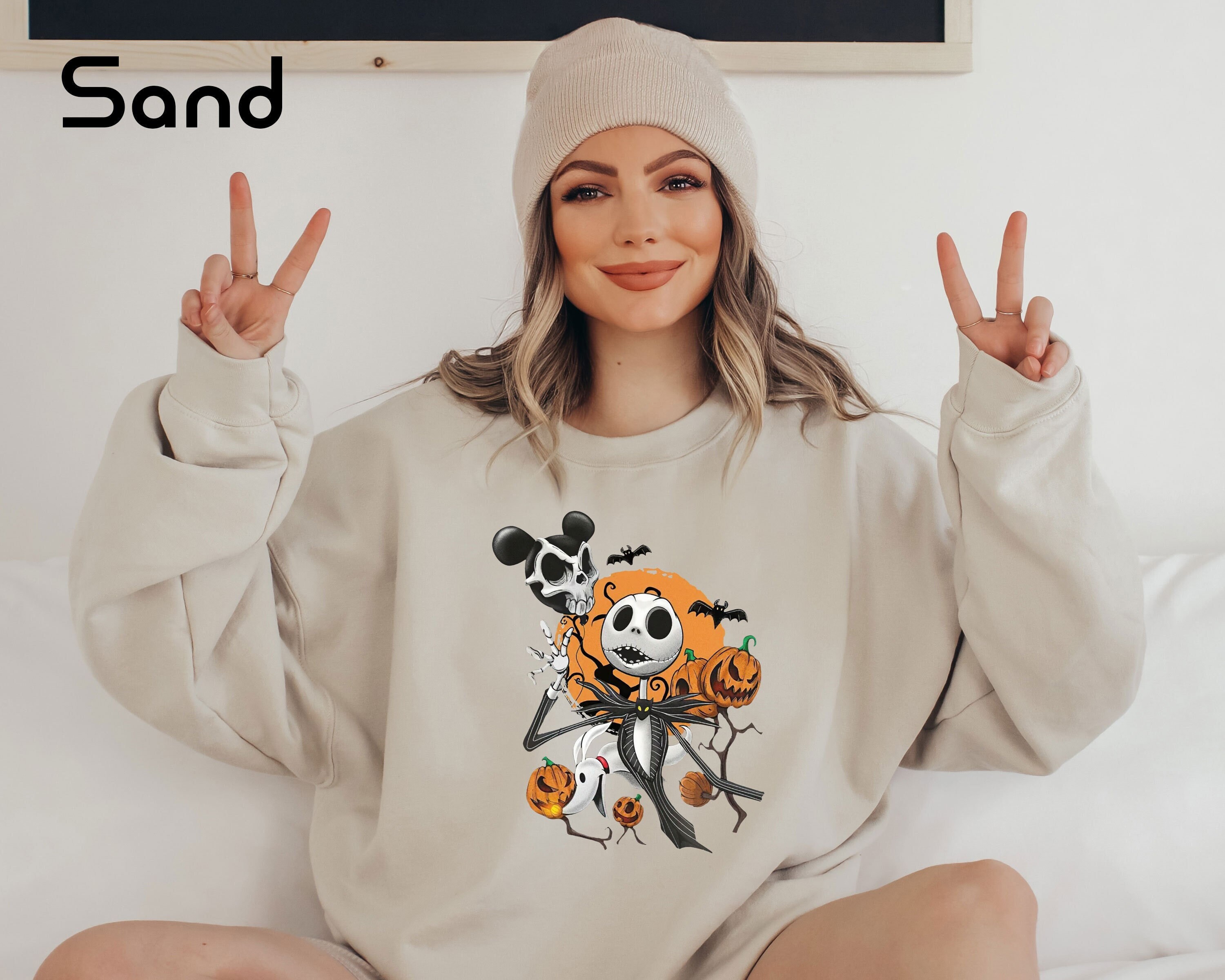 Discover Retro Mickey Skeleton Sweatshirt, Disney Halloween Sweatshirt, Disneyland Shirt, Disney World Sweatshirt, Vintage Pumpkin Sweatshirt