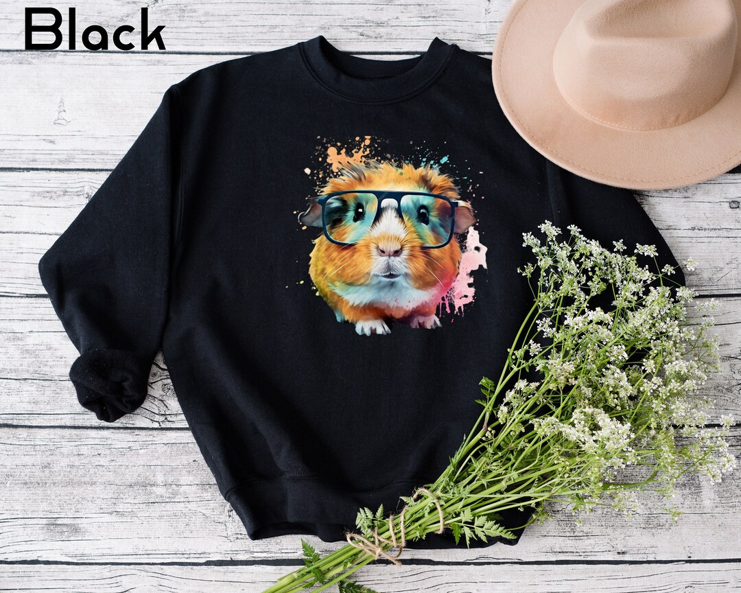 Bunte Hamster mit Sonnenbrille Sweatshirt coole Hamster Etsy Schweiz