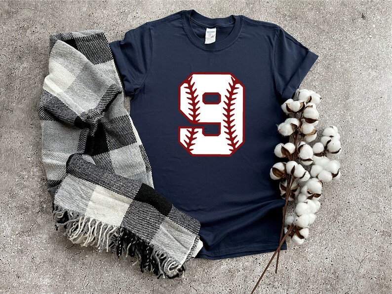 Baseball Numbers Shirt Baseball Custom Birthday Shirt Etsy