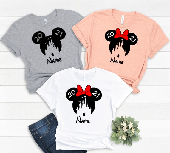 Customized Disney T-shirt, Disney Shirts, Vacation Shirt, Mickey and Minnie  Shirts, Disneyworld Tee, Disney Shirt for Women, Disney Family -  Canada