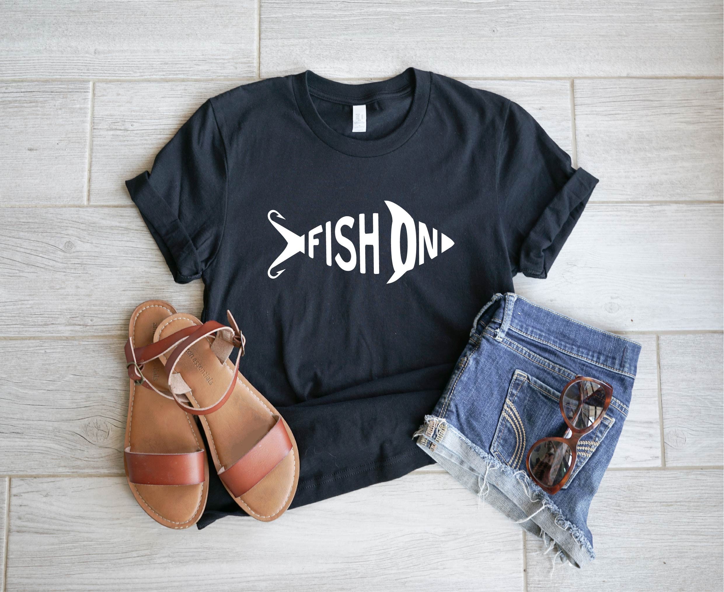 Fishing Shirt Just Hook It Shirtfishing Shirts for Men - Etsy