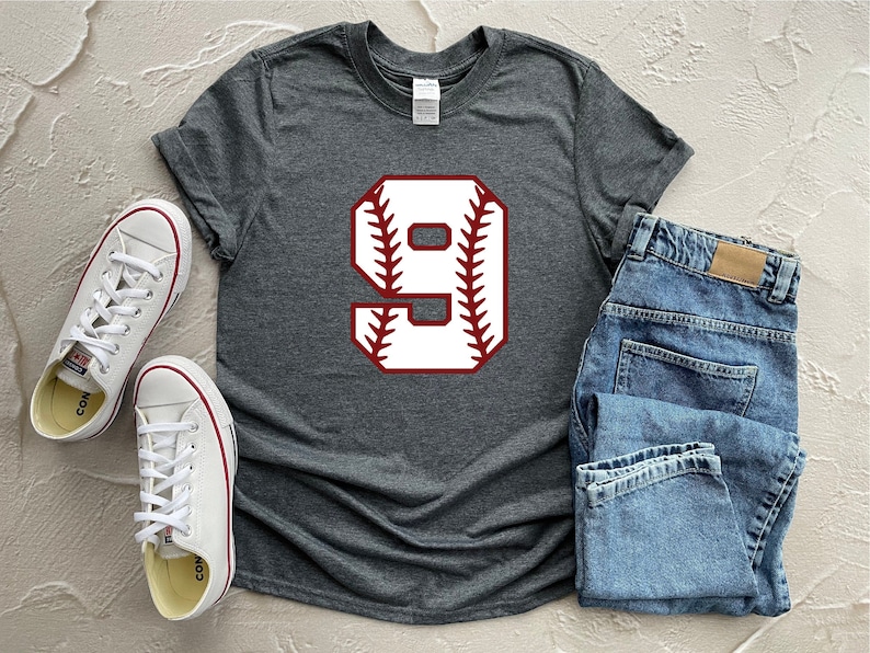 Baseball Numbers Shirt Baseball Custom Birthday Shirt Etsy