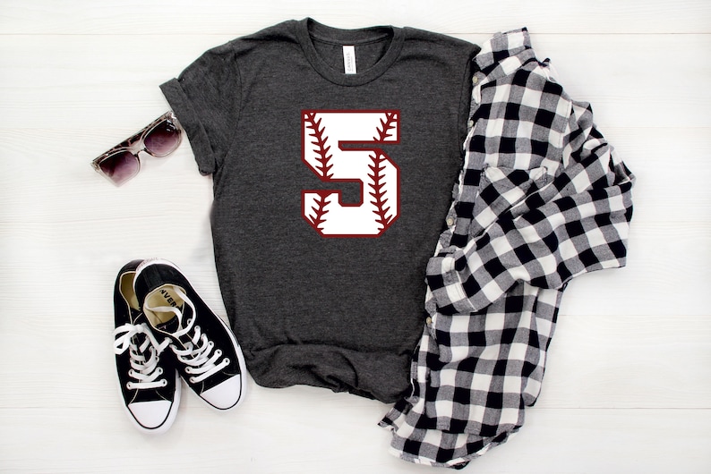 Baseball Numbers Shirt, Baseball Custom Birthday Shirt, Baseball Mom Shirt, Personalized Baseball Tees, Custom Baseball Shirts, Baseball Boy image 5