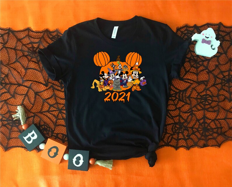 Mickey Not so Scary Shirt Halloween Disney Shirts Disney Etsy