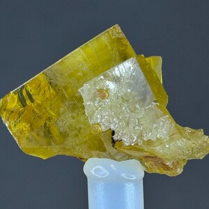 Yellow Transparent   Fluorite in Good Conditions#382#