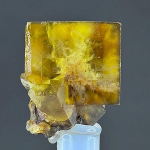 Yellow  Fluorite in Good Conditions#384#