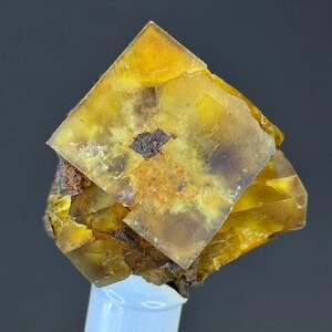 Yellow Fluorite in Good Conditions #389#