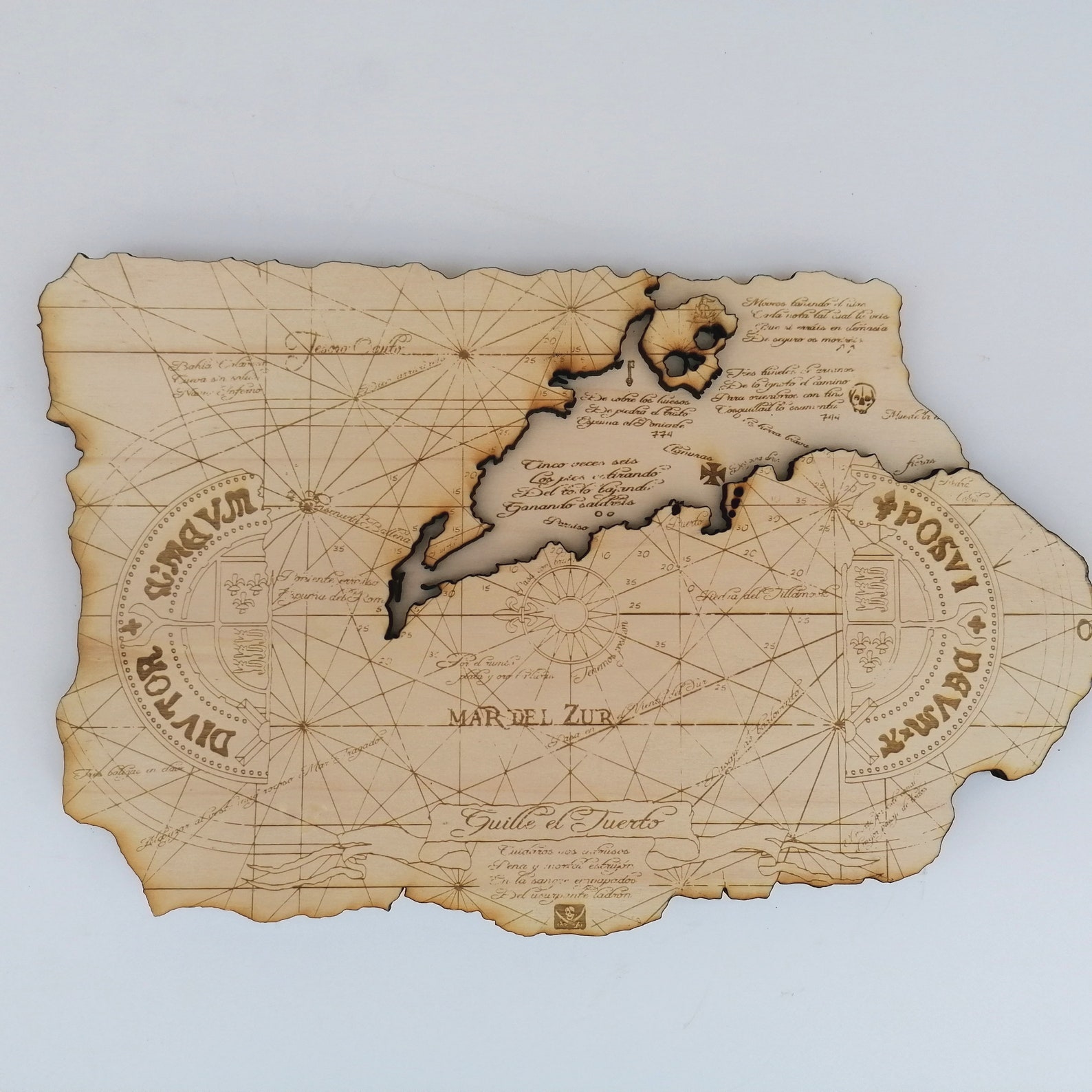 Goonies Map Layered Wall Art Goonies Laser File SVG PDF DXF Etsy UK